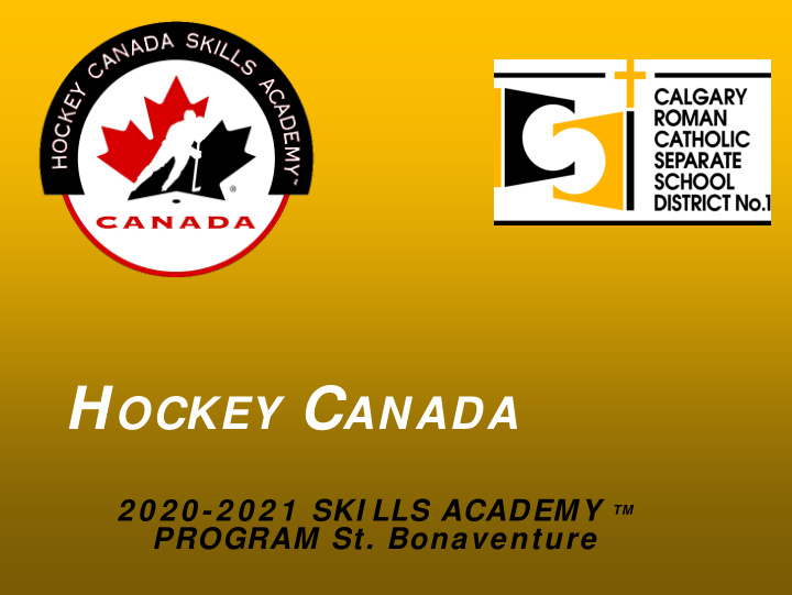 hockey canada skills academies and sports hockey canada