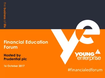 #financialedforum  Introduction  #financialedforum  Russell Winnard  Head of Educator Facing