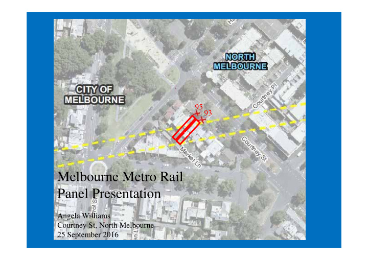 melbourne metro rail panel presentation