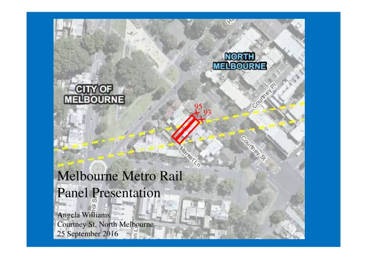 melbourne metro rail panel presentation