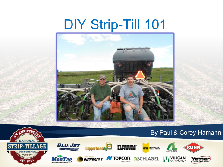 diy strip till 101