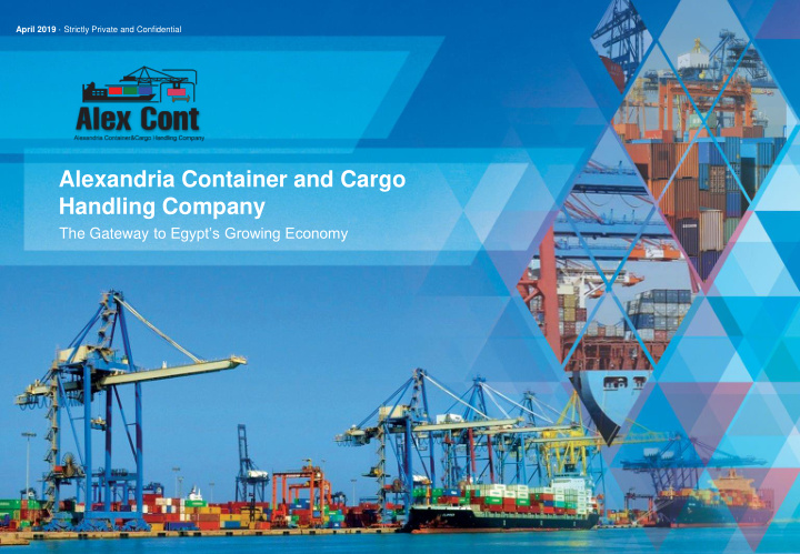 alexandria container and cargo handling company
