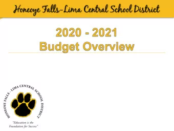 Tax Cap 2020-2021  Increase in Tax Base  =  0.68%  CPI or 2%  =  1.81%  Capital Project Funding  =