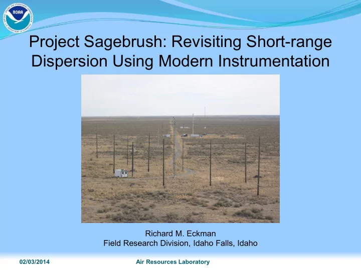 dispersion using modern instrumentation