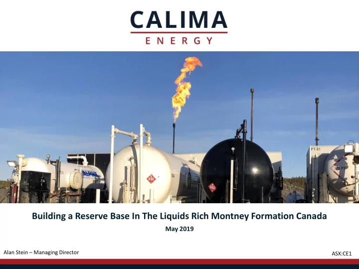 building a reserve base in the liquids rich montney