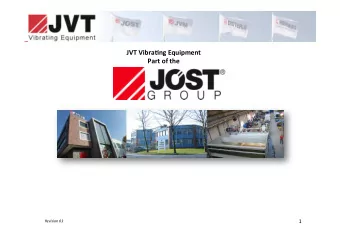 1&quot;  Revision(03(  JST  %  Jst%has%representa;on%all%over%the%world  %