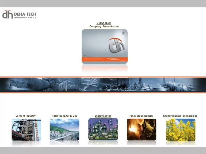 deha tech company presentation