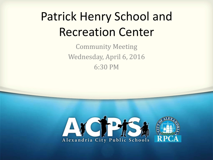 patrick henry school and