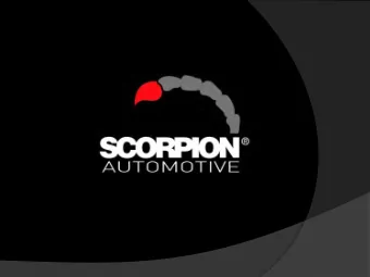 Scorpion Automotive Ltd  UK based Manufacturer  Established in Vehicle Security  since 1973