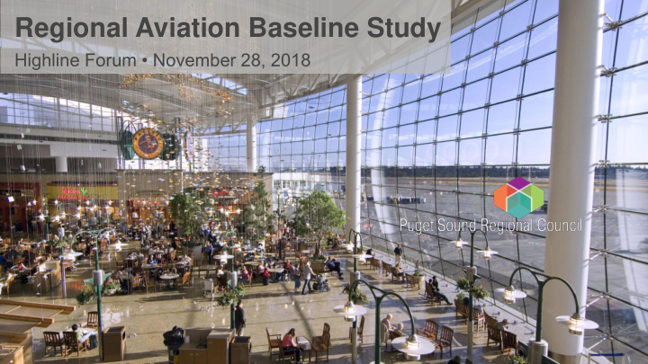 regional aviation baseline study