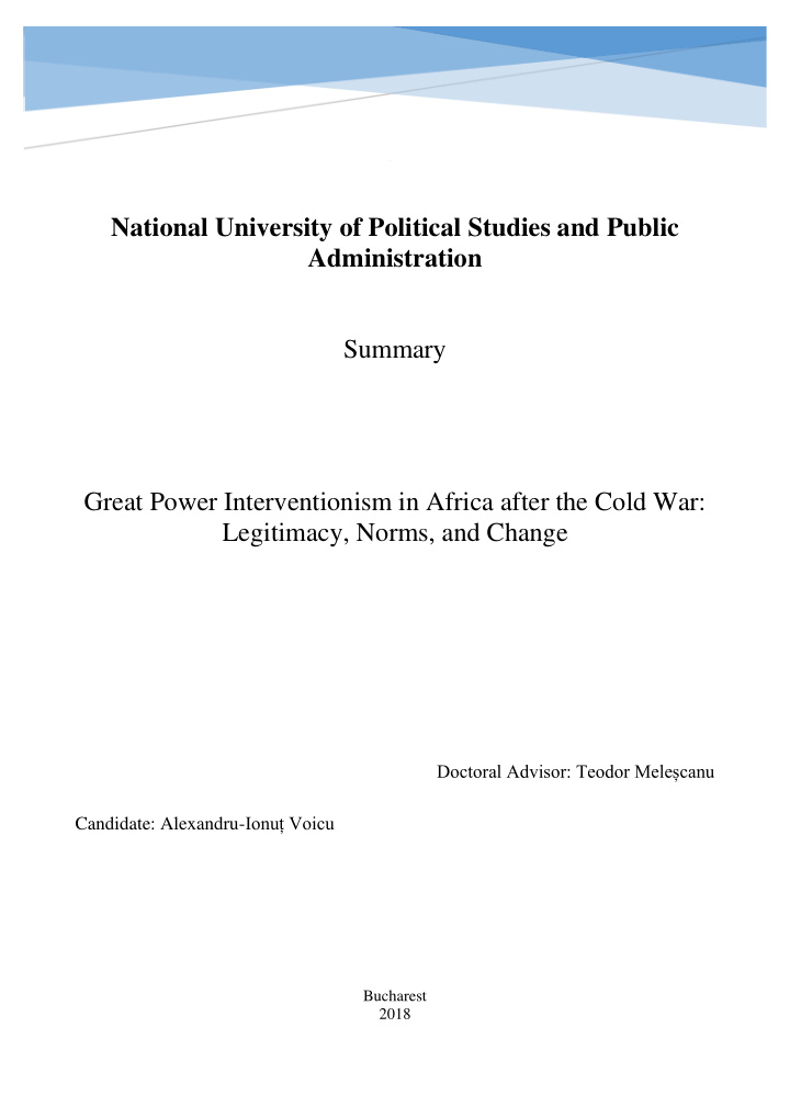national university of political studies and public