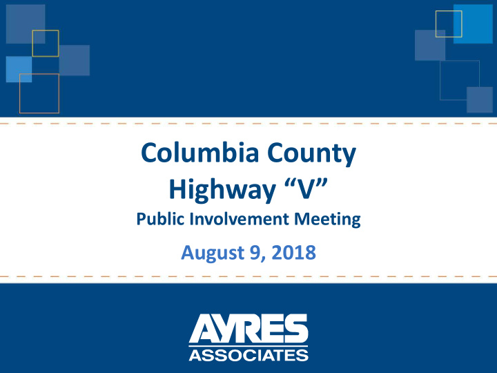 columbia county highway v
