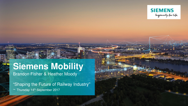 siemens mobility