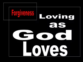 The Glory of God  Father  Son Holy Spirit  Communion of Persons  Eternal Exchange of Love  The