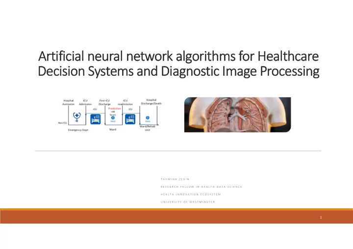 artificial artificial neur neural al ne netw twork ork