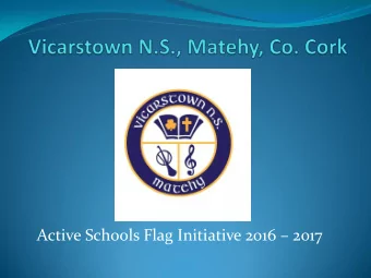 Initial Stages  Review of our strengths and areas that needed to be targeted for  improvement