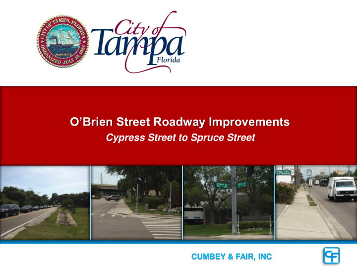 o brien street roadway improvements