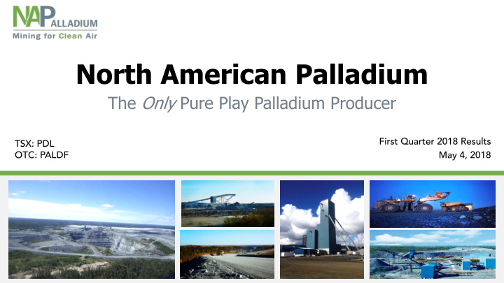 north american palladium