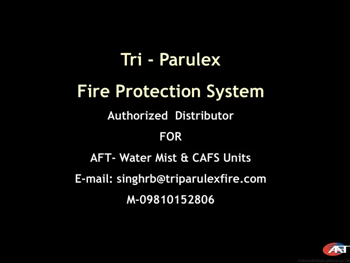 fire protection system