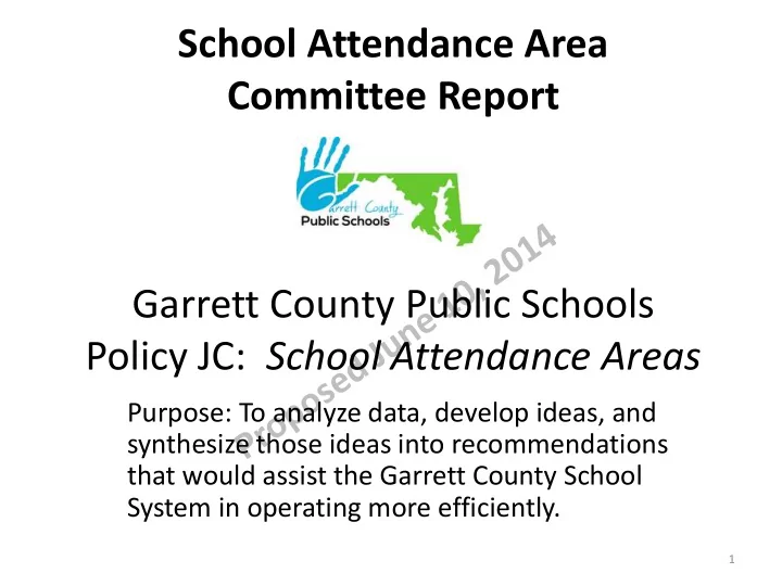 school attendance area