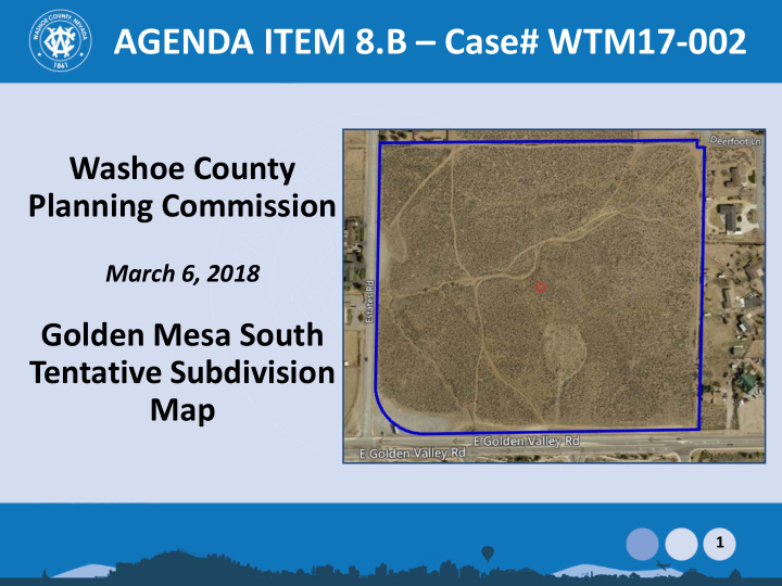 planning commission march 6 2018 golden mesa south
