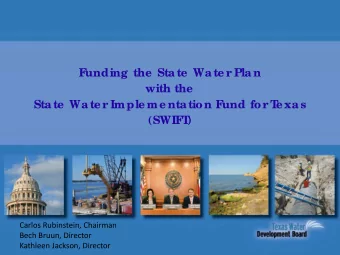 Carlos Rubinstein, Chairman  Bech Bruun, Director  Kathleen Jackson, Director  What is the  SWIF  T