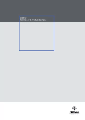 SILBER  Technology &amp; Product Samples  SILBER Natur-Holz Windows (Wooden Window Frame)  SILBER