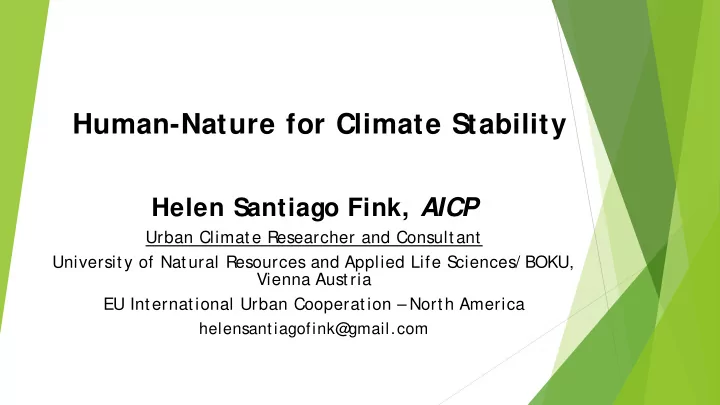 why we need behavior change global urban climate impact