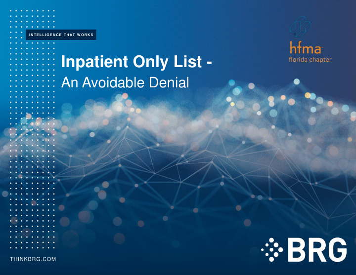 inpatient only list