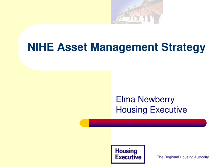 nihe asset management strategy