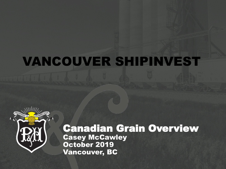 vancouver shipinvest