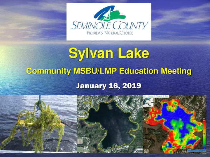 sylvan lake