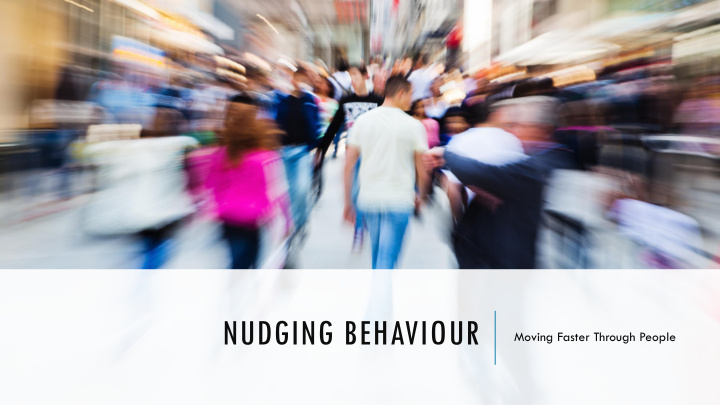 nudging behaviour