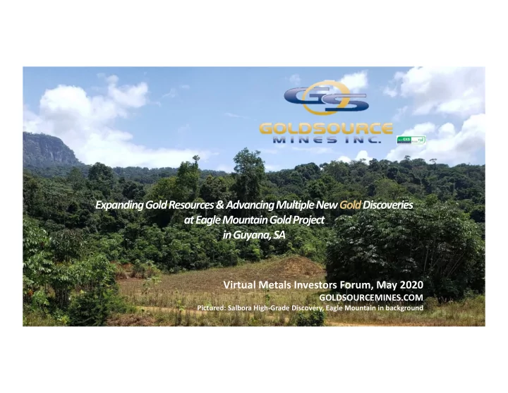 expanding gold resources advancing multiple new gold