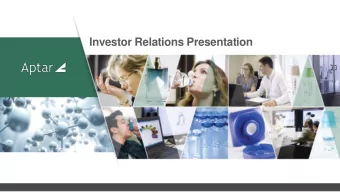Investor Relations Presentation  Forward Looking Statements &amp; Non-GAAP  Financial Measures