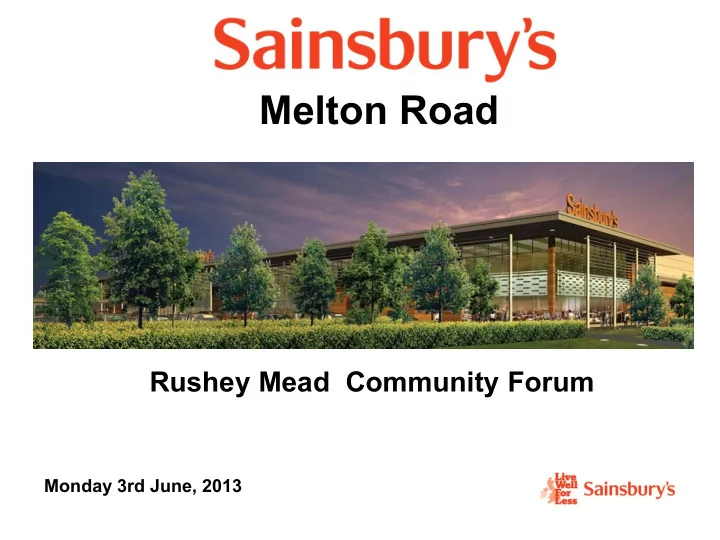 melton road