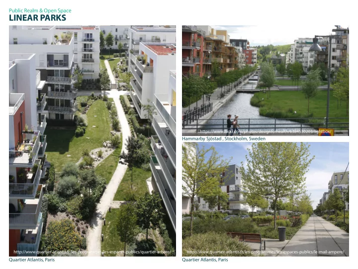 linear parks