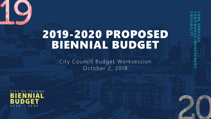 2019 2020 proposed biennial budget