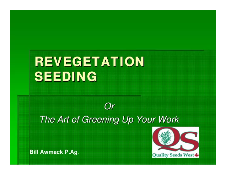 revegetation revegetation revegetation revegetation