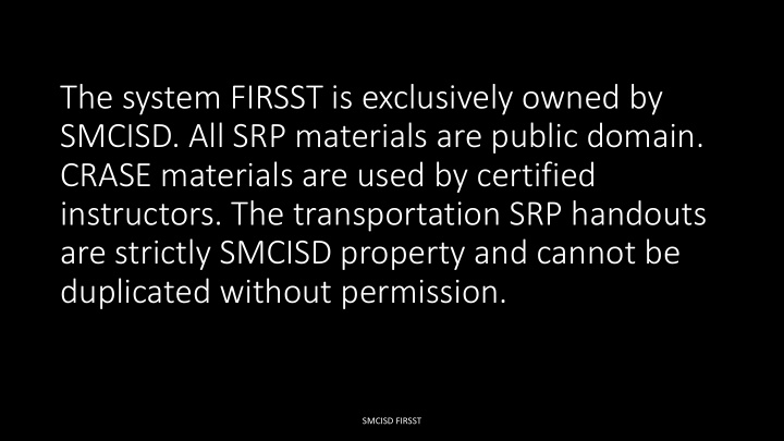 the system firsst is exclusively owned by