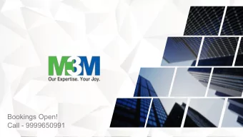 Bookings Open!  Call - 9999650991  THE  ONE OF INDIAS  INCREDIBLE GROWTH STORY  Over 130 lacs