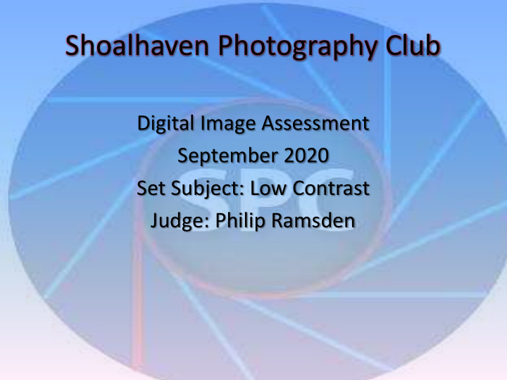 shoalhaven photography club