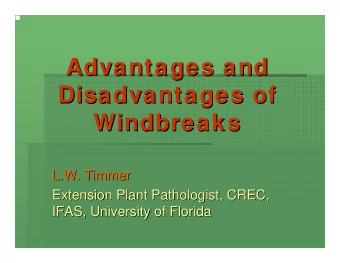 Advantages and  Advantages and  Advantages and  Advantages and  Disadvantages of  Disadvantages of