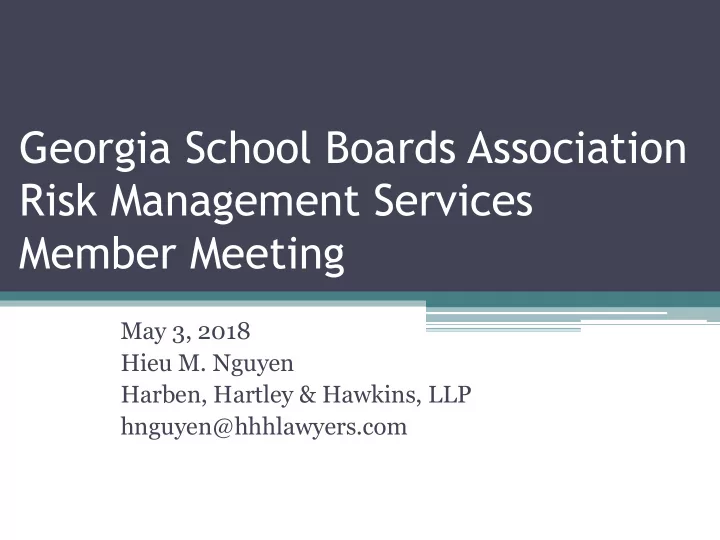 risk management services