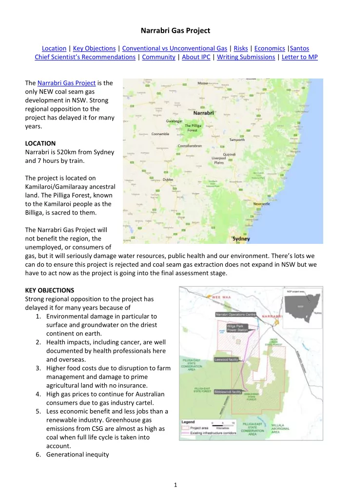 narrabri gas project