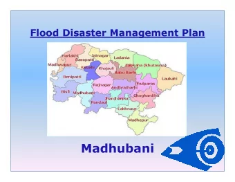 Profile of Madhubnai district
