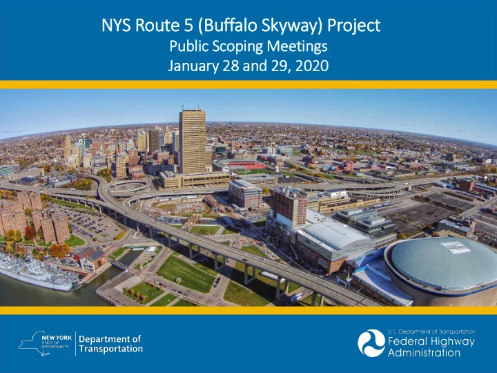 nys s route 5 b buffalo lo sk skyway projec ject