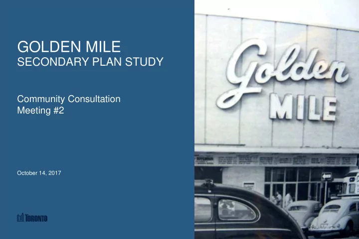 golden mile
