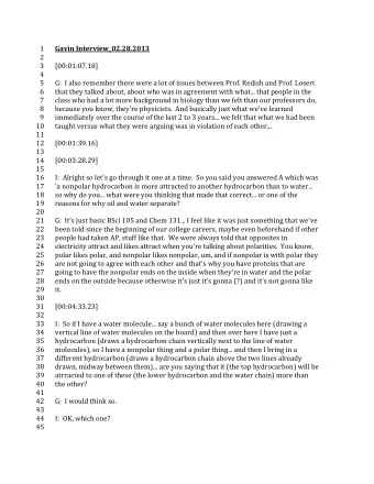 1  Gavin Interview_02.28.2013  2  3  [00:01:07.18]  4  5  G:  I also remember there were a lot of