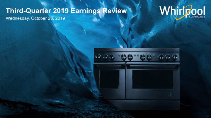 third quarter 2019 earnings review